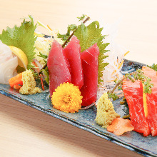 Assorted sashimi, 3 kinds