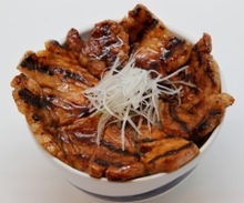 Pork rice bowl