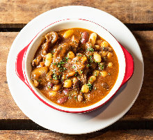 Simmered beef tendon