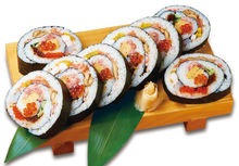 Futomaki sushi rolls