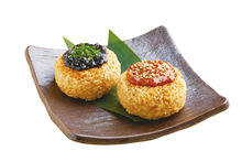 Grilled rice ball