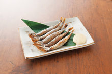 Shishamo smelt with roe