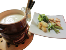 Cheese fondue