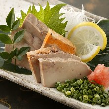 Monkfish liver with ponzu