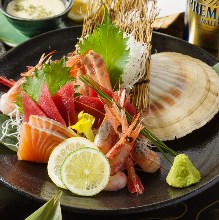 Assorted sashimi Assorted sashimi