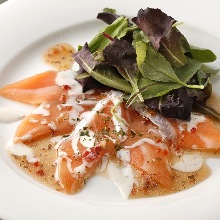 Salmon Carpaccio