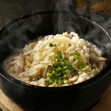 Cheese risotto