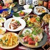 [2hrs. free-flowing drinks included] 11 items of dishes, Kachofugetsu course