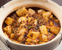 Spicy tofu and ground meat