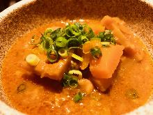 Simmered organ meats