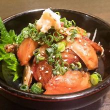 "Goma-saba" sesame-flavored mackerel (regional dish)