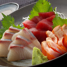Assorted sashimi, 3 kinds