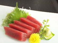 Bluefin tuna sashimi