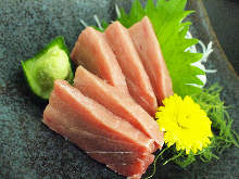 Fatty bluefin tuna sashimi