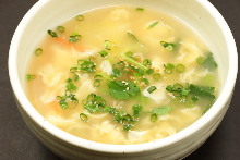 Egg soup