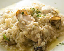 Stone-cooked risotto