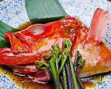 Stewed red snapper