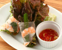 Goi cuon (fresh spring rolls)