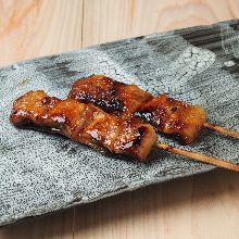 Grilled eel strips