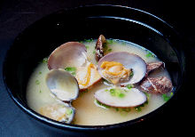 Manila clams soup