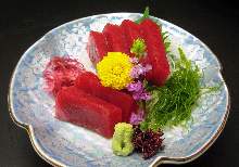 Bluefin tuna sashimi