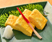 Thick Japanese omelet