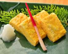 Japanese-style rolled omelet