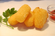 Fried camembert cheese