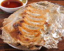 Bite-size gyoza