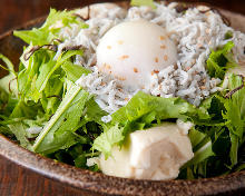 Whitebait salad