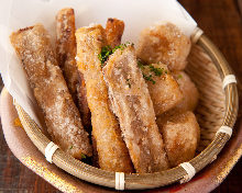 Fried taro