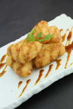 Fried camembert cheese