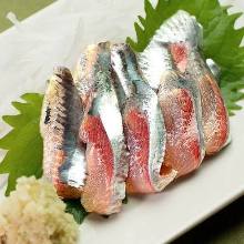 Sardine sashimi