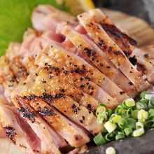 Seared free range chicken