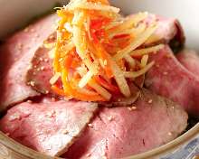 Roast beef salad