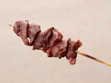 Grilled gizzard skewer