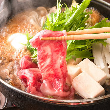 Beef sukiyaki