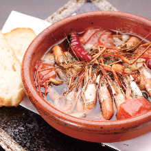 Shrimp ajillo (gambas al ajillo)