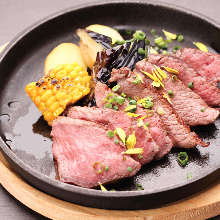 Charcoal grilled Wagyu beef Ichibo (rump cap)