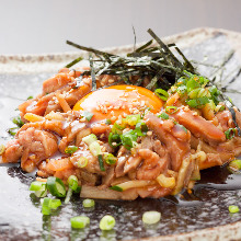 Wagyu beef steak tartare