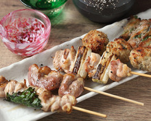 Assorted grilled skewers, 5 kinds