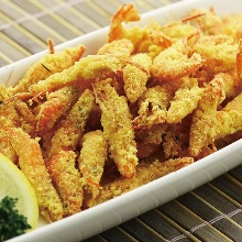 Fried prawns