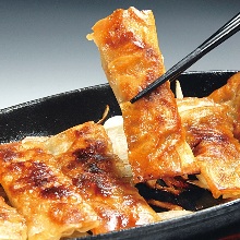 Pan-fried gyoza