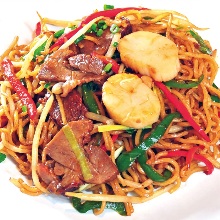 Yakisoba noodles