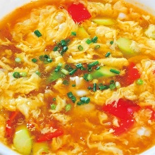 Hot and sour noodle soup