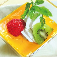 Mango pudding