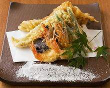 Assorted tempura