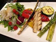 Grilled vegetables