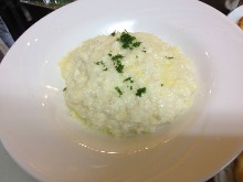 Cheese risotto