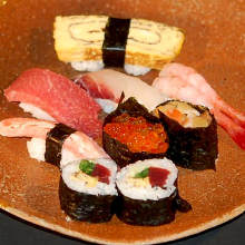 Assorted nigiri sushi